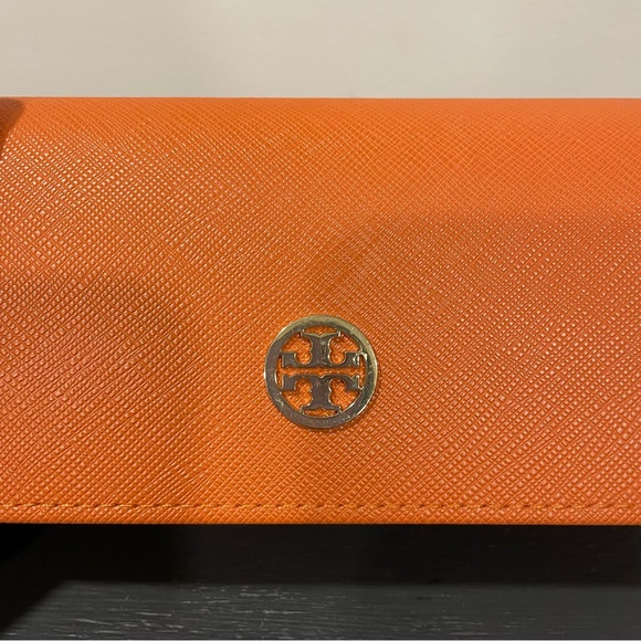 TORY BURCH Orange Sunglasses Case - Picture 3 of 7